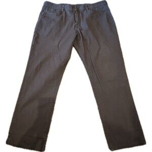 English Laundry Pants Mens 38x30 Gray 5 Pocket Straight Leg Comfort Chino